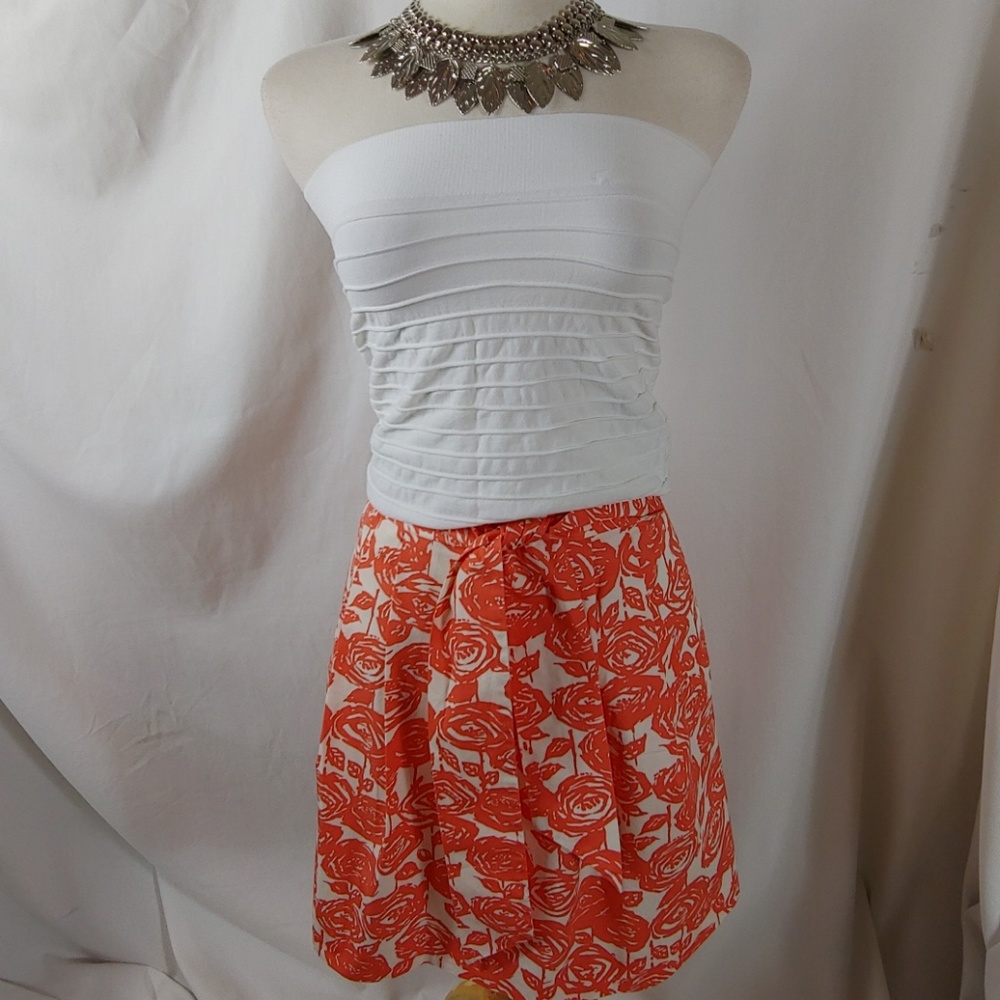 J Crew skirt w/ attached sash&pockets